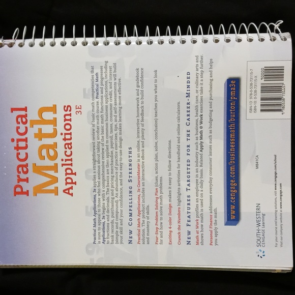 Practical Math Applications 3E Workbook - Picture 3 of 6